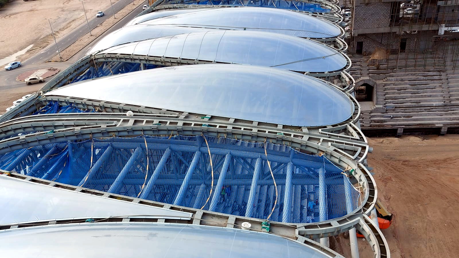 Large-span ETFE roofing experience by specialist HAR personnel