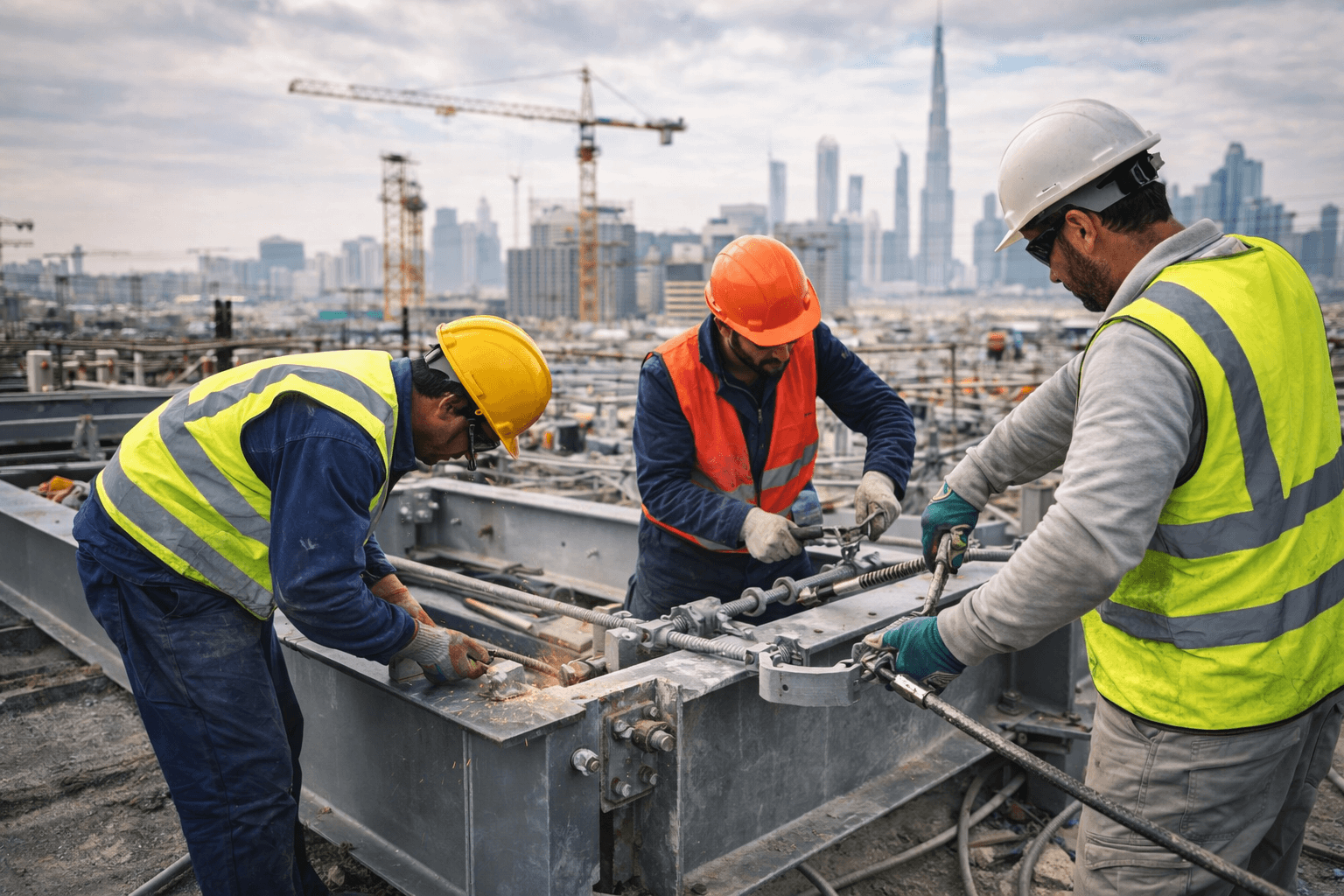 Skilled manpower and specialist trade support in UAE
