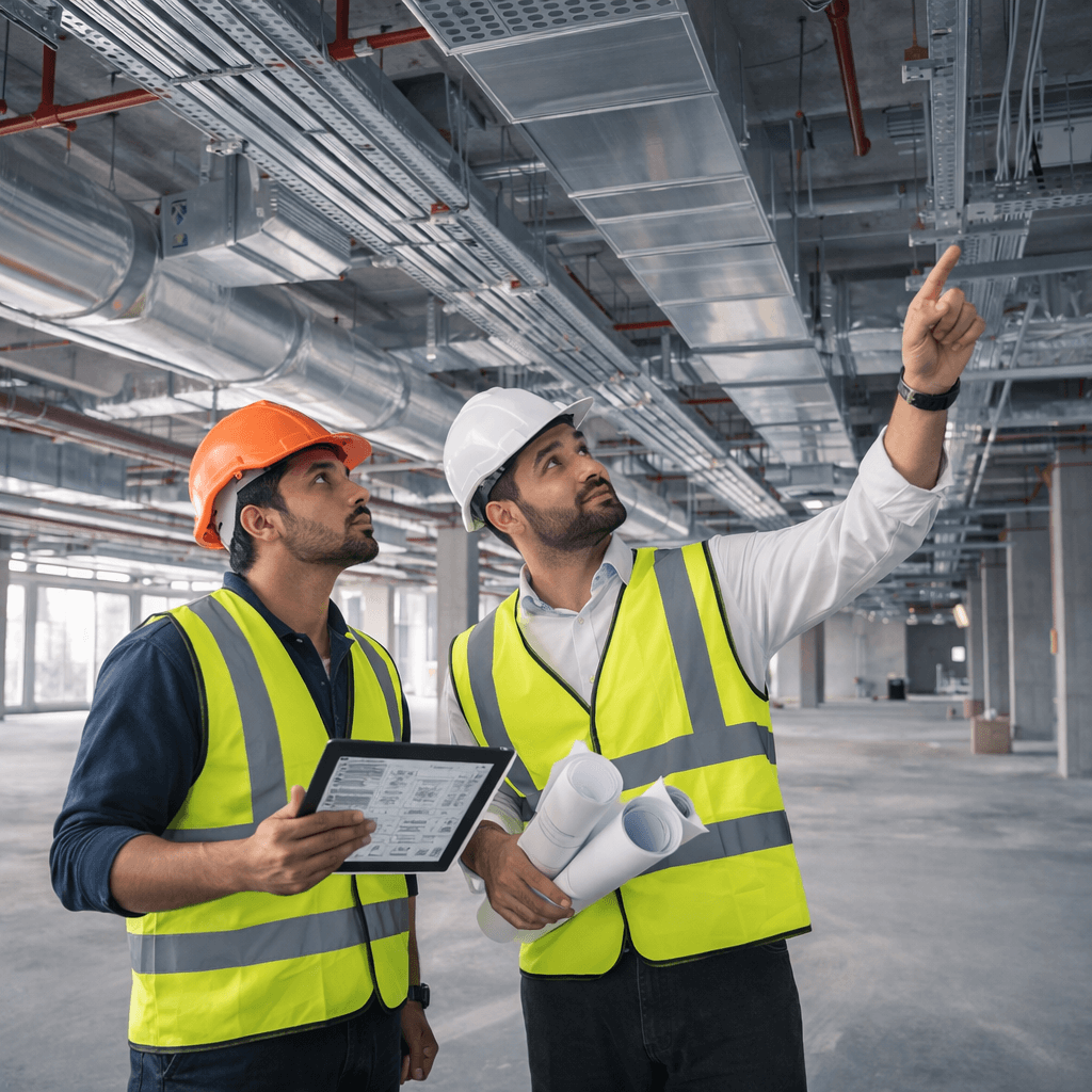 MEP coordination support for construction projects in UAE